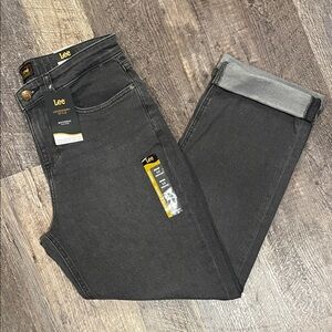 Lee Women’s Washed Black Boyfriend Jeans